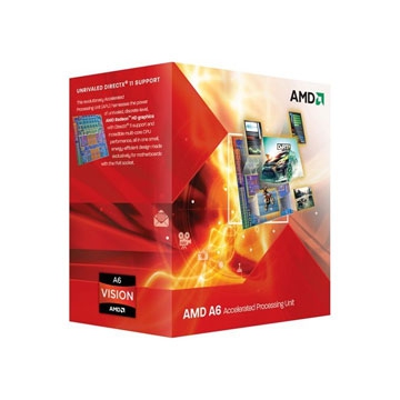 AMD Processeur A6 3500 HD6530D   2.1GHz FM1 4.0MB Cache 100W retail