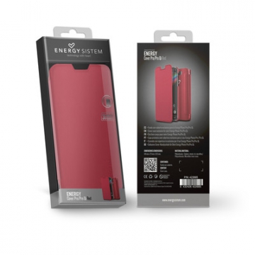 HOUSSE TELEPHONE ENERGY PHONE COVER PRO/PRO QI RED