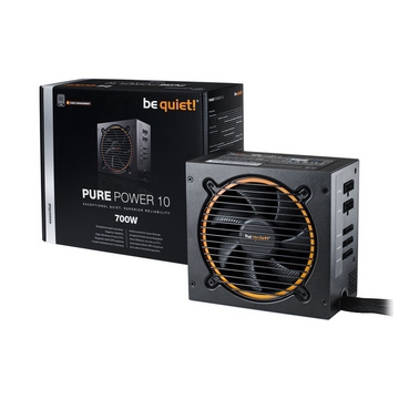 ALIMENTATION Be Quiet 700 Watts - PURE POWER 10 - 80 PLUS Silver