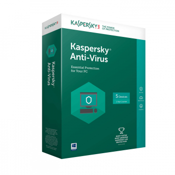 KASPERSKY Anti-Virus 2020 Boite (1 poste - 1 an)
