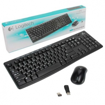 Pack clavier + souris LOGITECH MK270  - Noir